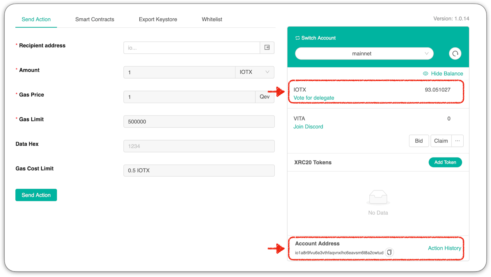 آموزش اتصال لجر به ارز IoTeX