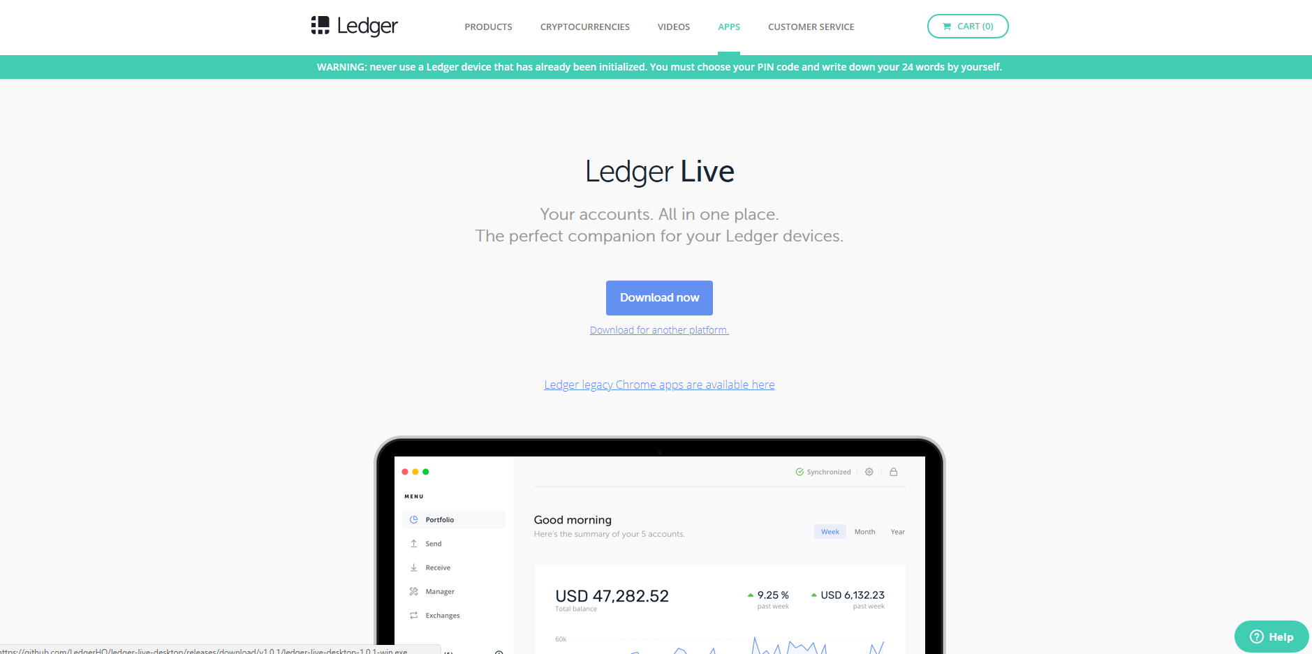 آموزش کامل و قدم به قدم نصب Ledger Live