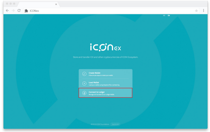 راهنمای اتصال لجر نانو به ارز آیکن ICX