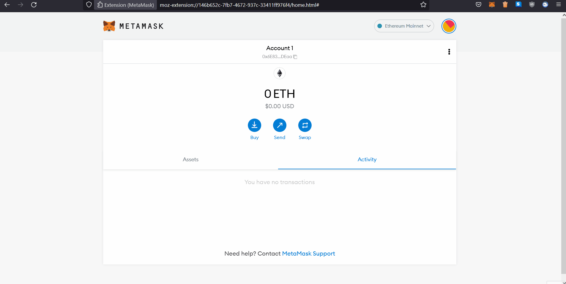 نحوه استفاده از Metamask