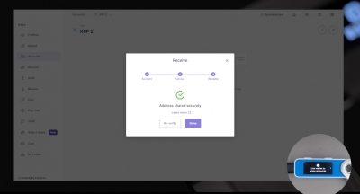 نصب اپلیکیشن XRP روی دستگاه لجر