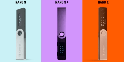 مقایسه لجر Nano X،  Nano S و Nano S Plus